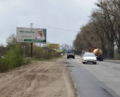 Билборд B в Святопетровском, Board 3x6м  вул. Білогородська, зупинка, поруч ЖК "Пеший Парквий", а/д Р-04 Київ-Фастів-Звенигородка 8+900км., в бік м. Боярка фото 1