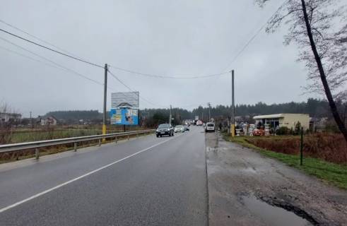 Билборд + в Погребах, Board 3x6м  вул. Гагаріна, 18а, навпроти АЗС "БРСМ Нафта", в бік с. Зазим'я фото 1
