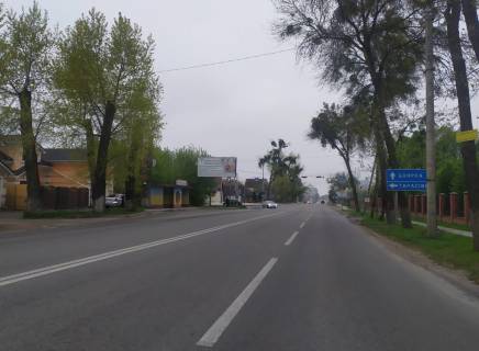 Білборд, Бігборд (Борд)  B у Тарасівке, Board 3x6м  вул. Магістральна/вул. Маяковського, зупинка, поворот на с. Тарасівку, 100м. до с/м. "Кошик" Фото 1