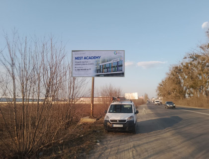 Білборд, Бігборд (Борд)  B у Святопетрівському, Board 3x6м  вул. Київська, 44,  поруч "Компанія - Виробник матраців і текстилю", перед світлофором "Томожений  термінал,  а/д Т-10-12 Київ-Боярка 5+450 км., в напрямку, в м. Вишневе, м Київ Фото 1