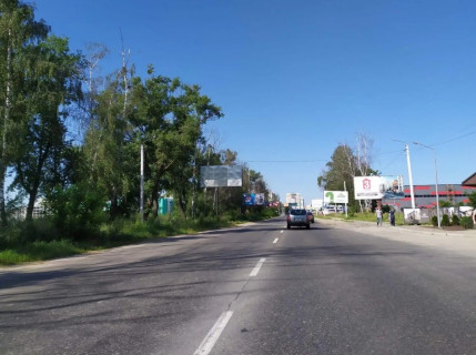 Billboard B in Svyatopetrivske, Board 3x6м  вул. Соборна, зупинка, "АТБ- Маркет",  100м до ТРЦ "Европарк", поруч ЖК "Львівський Маєток", ЖК "Софіївська Сфера", в бік с. Святопетрівське, с. Білогородка, с. Гореничі Photo 1