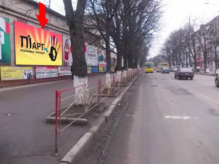 Billboard A in Khmelnitsky, 3x6  Kam'anec'ka st., 39, centr mista, TC "Libid' Plaza", No3 Photo 1