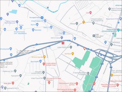 Billboard A in Khmelnitsky, 3x6  L'vivs'ke sose, 7, navproti Recovogo rinku scheme