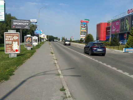 Ситилайт B в Хмельницком, 1.8x1.2  Степана Бандери (Маршала Рибалка) вул. 2а (біля трц Оазис) №6 фото 1