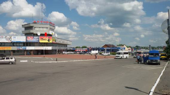 Билборд A в Хмельницком, 3x6  Вінницьке шосе, 23, автовокзал №1, №1 фото 1