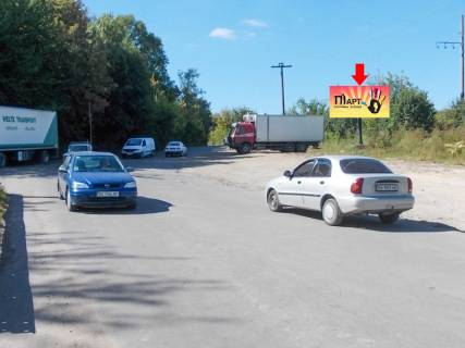 Билборд A в Хмельницком, 3x6  Геологів вул., 2/1, біля речового ринку фото 1