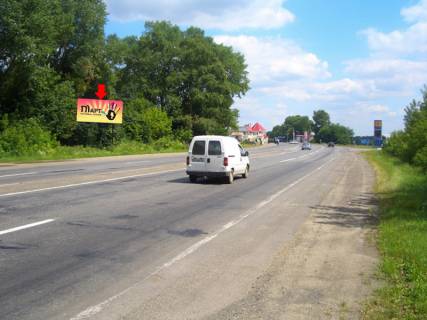 Билборд B в Хмельницком, 3x6  Вінницьке шосе, виїзд з міста, Давидковське перехрестя фото 1