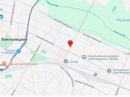 Билборд A в Хмельницком Старокостянтинівське шосе, 26а (БЦ City Tower) №2 схема