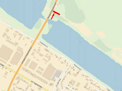 Билборд A в Хмельницком, 3x6  Західно-окружнавул., біля АЗС "WOG" схема