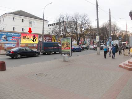 Billboard A in Khmelnitsky, 3x6  Kam'anec'ka st., 39, centr mista, TC "Libid' Plaza", No1 Photo 1