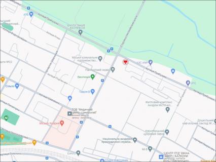 Billboard B in Khmelnitsky, 3x6  Pribuz'ka st., 30, bila supermarketu "Vopak" scheme