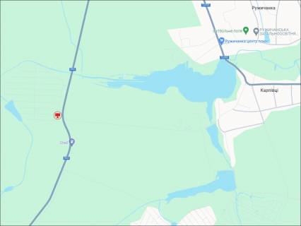 Билборд A на трассах Хмельницкой области, 3x6  Виїзд на Чернівці (поворот на Карпівці, H03) схема