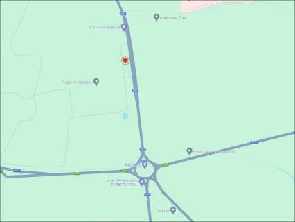 Билборд A в Трасах Хмельницька, 3x6  Виїзд на Чернівці (навпроти хабів АТБ, Епіцентр, азс АМІК, H03) №2 схема