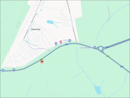 Билборд B в Мацковцах, 3x6  Виїзд на Львів (с.Мацьківці, М12) схема