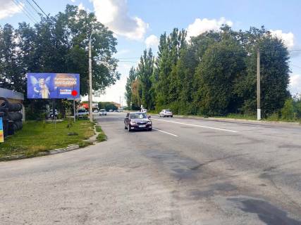 Билборд B в Хмельницком, 3x6  Вінницьке шосе (мкр. Лезневе, Шиномонтаж) фото 1
