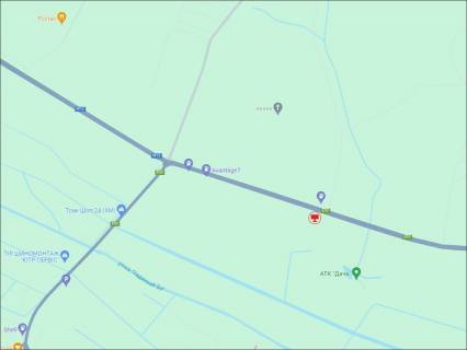Билборд B в Трасах Хмельницька, 3x6  В'їзд з Вінниці, Київа (навпроти азс ANP, М12) схема