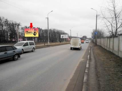 Білборд, Бігборд (Борд)  B у Хмельницькому, 3x6  Толстого вул., КПП Фото 1