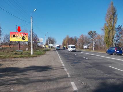 Билборд B в Хмельницком, 3x6  Вінницьке шосе - Вінницька вул., 105, навпроти, в'їзд в місто фото 1