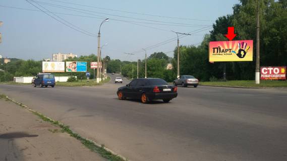 Білборд, Бігборд (Борд)  A у Хмельницькому, 3x6  Чорновола вул. - Пілотська вул. Фото 1