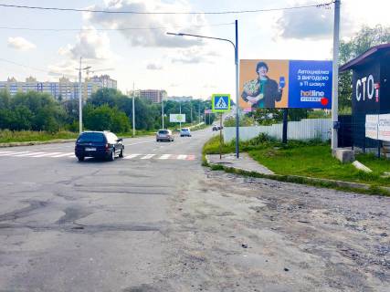 Билборд A в Хмельницком, 3x6  Степана Бандери (Маршала Рибалка) вул. - Курбаса вул. (азс Авіас) фото 1