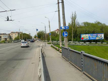 Билборд A в Хмельницком, 3x6  Кам'янецька вул. - С.Хороброго вул. (розв'язка, лівий) фото 1