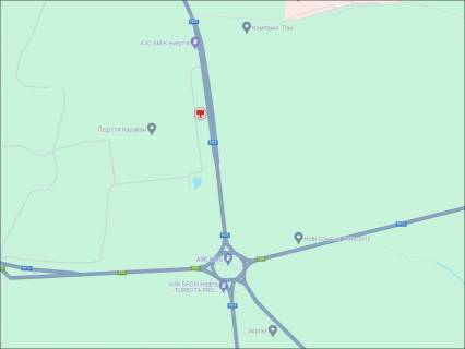 Билборд B в Трасах Хмельницька, 3x6  В'їзд з Чернівців (навпроти хабів АТБ, Епіцентр, азс АМІК, H03) №3 схема