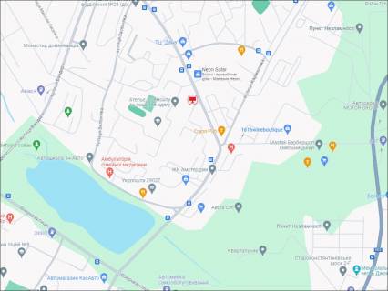 Билборд B в Хмельницком, 3x6  Мирного вул. 27/3 (спортклуб Бульдозер) схема