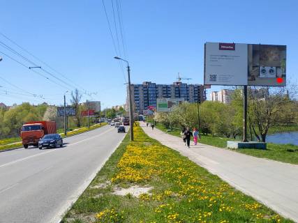 Билборд A в Хмельницком, 3x6  Мирного вул. (біля озера №2) фото 1