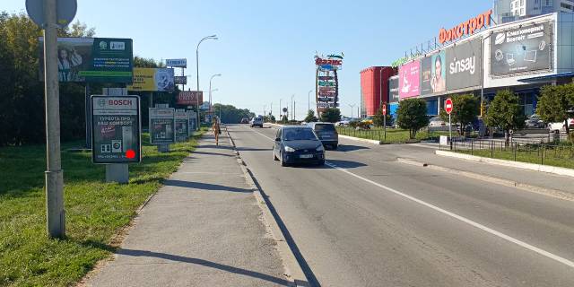 Билборд B в Хмельницком Степана Бандери (Маршала Рибалка) вул. 2а (біля трц Оазис) №7 фото 1