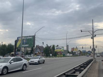 Билборд B в Стоянке, 12х3  с. Стоянка, Житомирське шосе / вул. Столічна на світлофорі в напрямку Житомир фото 1