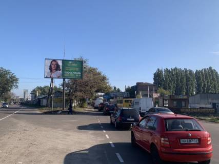 Билборд A в Вишневое, 6х3  м.Вишневе, вул.В.Черновола,51 сторона А , напрямок в Київ фото 1