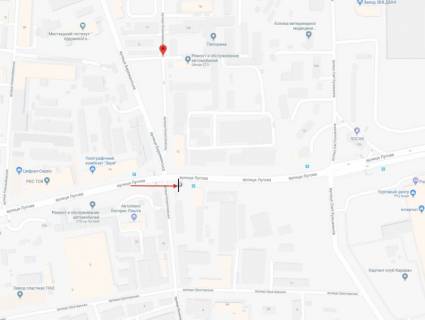 Video Billboard A in Kyiv, 3x6  Lugova st. / Konoplans'ka st., svitlofor, ruh v napramku TC "Kavavan" - 501467 scheme
