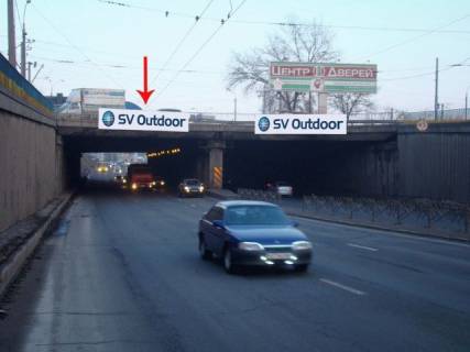 Билборд B в Киеве, 8x2  просп. Степана Бандери (Московський), Вербова вул., до Тульської пл., до "Петрівці" фото 1