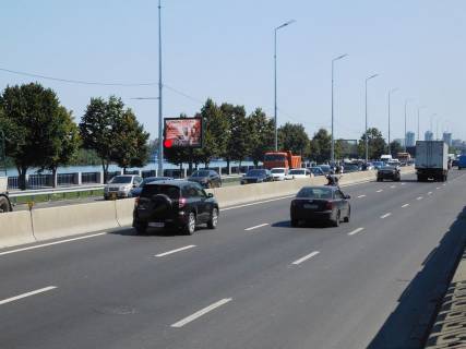Скроллер B в Киеве, 3,14x2,3  Набережне шосе, навтроти буд.№14, в напрямку м. Патона - 160883 фото 1