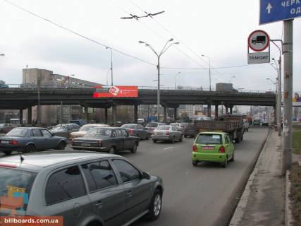 Нестандарт B в Киеве просп. Степана Бандери (Московський), Богатирська вул., від Північного моста фото 1