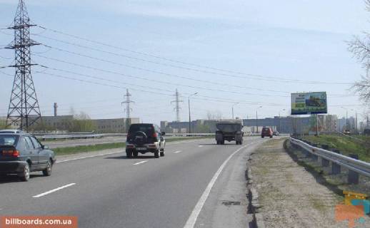 Билборд  в Киеве Богатырская ул., 400 м до КПП, въезд с Вышгородской трассы фото 1