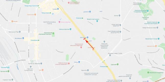 Скроллер B в Киеве Лесі Українки бульв. 20 - 231631 схема