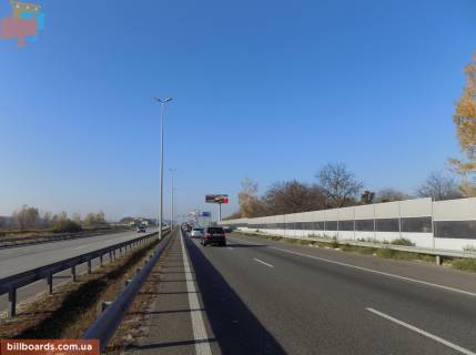 Беклайт A у Києві Виїзд з Києва, в сторону Житомира, біля повороту на Мілу, до котедж.городку Міла Петрушки Фото 1