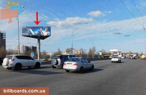 Мегаборд A в Киеве Глушкова пр-т, развилка с ул.Касияна, со стороны Одесской пл. фото 1