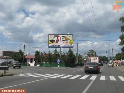 Билборд  в Киеве Зодчих ул., напротив д.№44, возле пр-та просп. Леся Курбаса (50-річчя Жовтня) фото 1