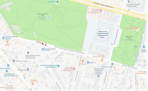 Билборд  в Киеве, 1,2x1,8  50.4413657200, 30.5050202000, схема