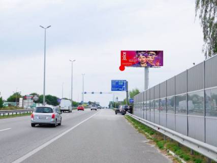 Білборд, Бігборд (Борд)  A у Києві, 12x4  Виїзд з Києва, в сторону Житомира, біля повороту на Мілу, до котедж.городку Міла Петрушки Фото 1