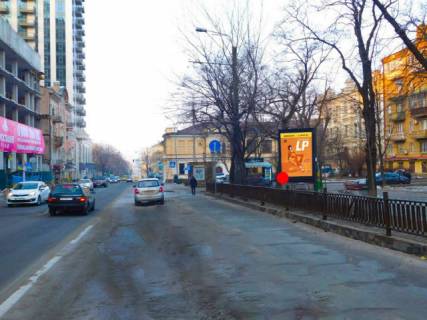 Билборд A в Киеве, 1.2x1.8  Бульварно-Кудрявська вул. 15 навпроти фото 1