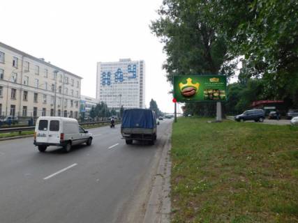 Білборд, Бігборд (Борд)  A у Києві, 6x3  Комарова просп. 6 Фото 1