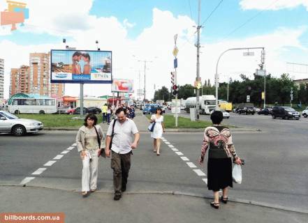 Призма  в Киеве Палладина Академика пр-т перекр Академіка Єфремова вул. (Командарма Уборевича) от просп. Берестейський (Перемоги), на раздел. треугольнике - 38654 фото 1