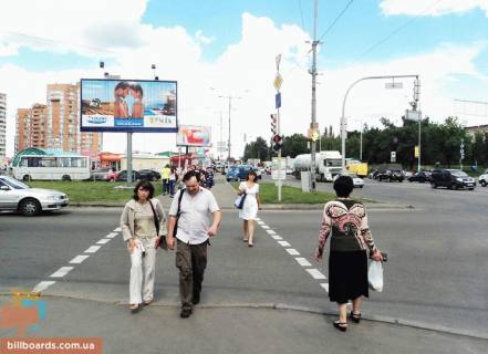Призма  в Киеве Палладина Академика пр-т перекр.Академіка Єфремова вул. (Командарма Уборевича) от просп. Берестейський (Перемоги), на раздел. треугольнике - 38656 фото 1