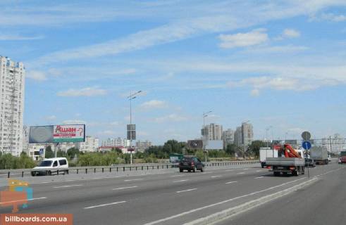 Billboard  in Kyiv Bazana pr-t 400 m do pr-ta Grigorenko, iz centra, pravyj Photo 1