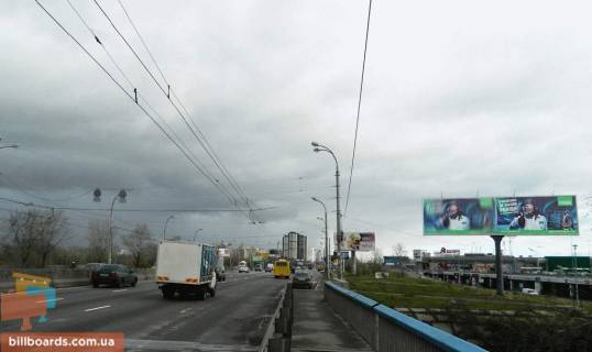 Призма  в Киеве Північний міст (Московський міст), в сторону левого берега, правая, из центра - 38574 фото 1