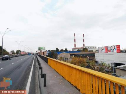 Билборд  в Киеве Южный мост, Промышленная ул.   3 правый фото 1