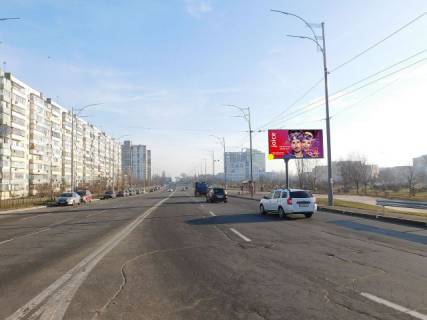 Билборд A в Киеве, 6x3  Олександри Екстер вул. (Цвєтаєвої Марини). 8, напроти фото 1